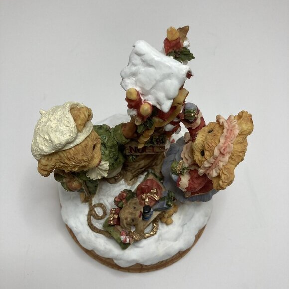 Teddy & Me Collection Christmas Music Box  Vintage 1995 - Picture 12 of 16